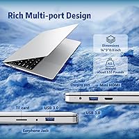 DUNHOO ECOBOOK 15.6-inch Laptop, Celeron N4000, 8GB RAM, 256GB SSD — image 7