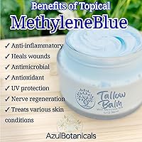 AzulBotanicals Copper Peptide GHK-Cu & Methylene Blue Infused Beef Tallow Balm 3.4oz — image 3
