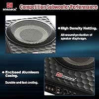 H YANKA SODA-08ASW 8 Inch Underseat Subwoofer — image 4