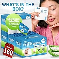 JJ CARE Eyelid Cleaning Wipes 160 Count — image 2