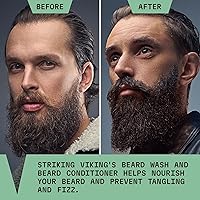 Striking Viking Beard Wash and Conditioner Set - Tea Tree & Biotin (10oz) — image 4