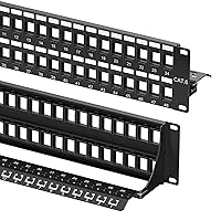 Cable Matters 48-Port Keystone Patch Panel — image 1