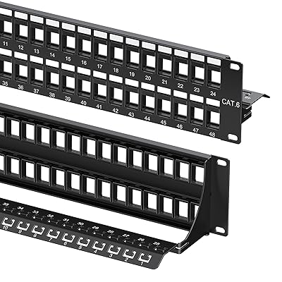 Cable Matters 48-Port 2U Keystone Patch Panel