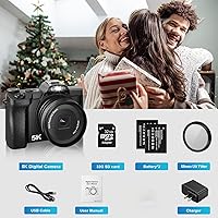 AOREGRE 5K Digital Camera WiFi Autofocus Vlogging Camera — image 9