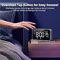 Dekala Bed Shaker Loud Alarm Clock — image 8