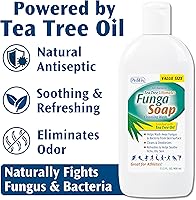 PediFix FungaSoap Tea Tree Cleansing Wash 13.5oz — image 2