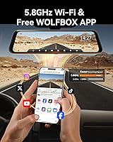 WOLFBOX G850 12″ 4K Mirror Dash Cam — image 3