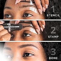 Brows by Bossy Dual-Color Eyebrow Stamp Stencil Kit — image 6