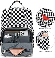 Kouxunt Checkered Laptop Backpack — image 2