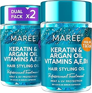 MAREE Hair Vitamins Hair Oil Capsules 2-Pack Review