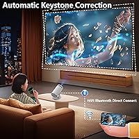 YFDSPSM Mini Projector with Wi-Fi and Bluetooth — image 4