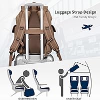 WITZMAN A8004 Canvas Backpack for Men — image 8