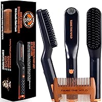 TAME The Wild Beard Brush and Beard Straightener for Men — image 1