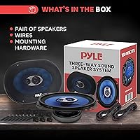 Pyle PL53BL 5.25” 3-Way Car Speakers — image 2