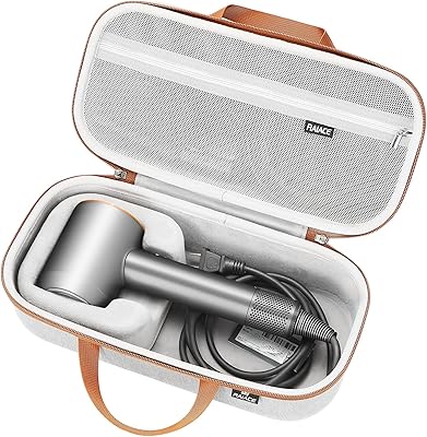 RAIACE Hard Storage Case for Dyson Hair Dryer - Gray