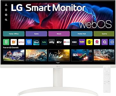 LG 27SR75U-W 27-inch 4K UHD Smart Monitor