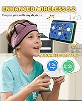 KIDSBAND KIDS01 Bluetooth Headband Headphones — image 3