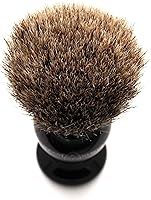 Edwin Jagger Best Badger Hair Shaving Brush with Stand - Imitation Ebony — image 3