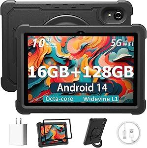 HUIHUANG E10 Android 14 Tablet 16GB RAM 128GB Storage Review