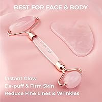 Kate Eve Rose Quartz Roller & Gua Sha Tool — image 9