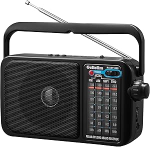 Gelielim RX-BT169S Portable AM FM Radio with Bluetooth Review