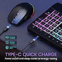 VEILZOR Wireless Keyboard and Mouse Combo — image 4