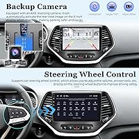 NHOPEEW 10.1-Inch Car Radio for Jeep Cherokee 2013-2018 — image 7