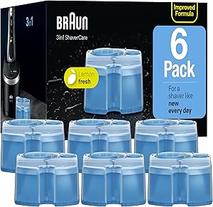Braun Clean & Renew Refill Cartridges CCR, 6-Pack