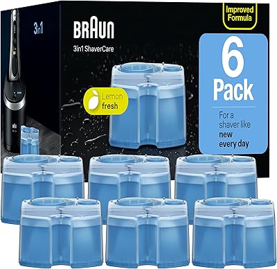 Braun Clean & Renew Refill Cartridges CCR, 6-Pack