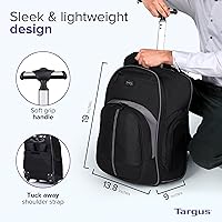 Targus 16 Inch Compact Rolling Backpack — image 4