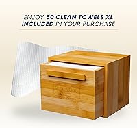 Clean Skin Club Luxe Bamboo Box with Drawer + 50 XL Towels — image 5