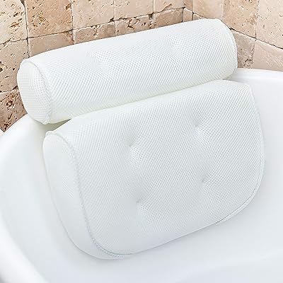 Monsuri Deluxe Bath Pillow for Tub