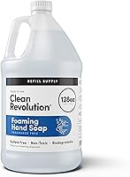 Clean Revolution Foaming Hand Soap Refill, 128 Fl Oz, Fragrance Free — image 1