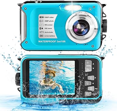 Yifecial 812 Waterproof Camera 30MP 1080P FHD