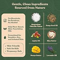 Remedy Mama Magnesium Cream for Sleep, Cramps & Muscle Soreness – Lavender – 4oz — image 4