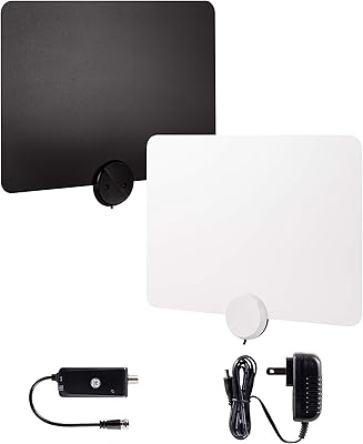 GE Ultra-Thin Amplified TV Antenna 48862