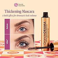 Grande Cosmetics GrandeDRAMA Intense Thickening Black Mascara with Castor Oil — image 2