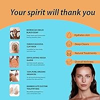 Zakia's Morocco Moroccan Hammam Spa Rejuvenating Ritual Beauty Skincare Kit — image 4