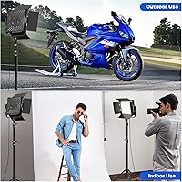 BANSINE K50 Bi-Color LED Video Lighting Kit — image 7