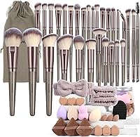 MAANGE 51-Piece Makeup Brush Set - Champagne — image 1