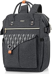 RJEU Women Backpack Travel Laptop Bag 15.6 Inch Review