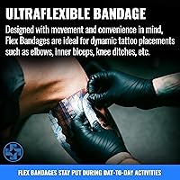 Saniderm Flex Tattoo Aftercare Bandage 10.2 in x 2 yd — image 3