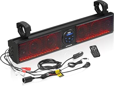 BOSS Audio Systems BRT26RGB ATV UTV Sound Bar