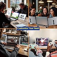 JoyReal F2 Triple Monitor for Laptop 14″ — image 2