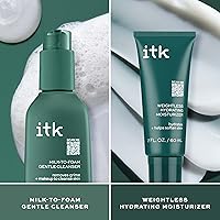 ITK Skincare Milk-To-Foam Cleanser + Hydrating Moisturizer Set — image 4