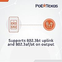 PoE Texas 4 Port in-Wall Gigabit PoE Extender Switch — image 4