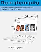 HP All-in-One 22-dd0032 Desktop, 22-inch FHD Display, Ryzen 3 3250U, 8GB RAM, 256GB SSD — image 5