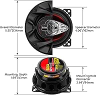 BOSS Audio Systems CH4230 Chaos Exxtreme Series 4 x 10 Inch Car Door Speakers — image 6