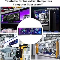 AISHICHEN 8.8-Inch PC Temperature Display — image 5