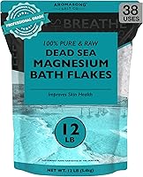 Aromasong Magnesium Flakes for Bath - 12 LB Resealable Pack — image 1